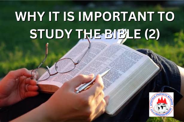 study the bible