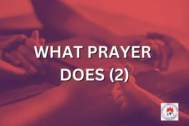WHAT PRAYER DOES 2