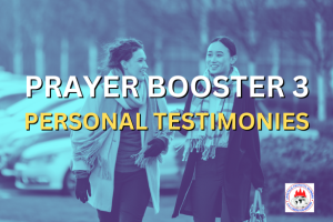 PRAYER BOOSTER 3 - PERSONAL TESTIMONIES