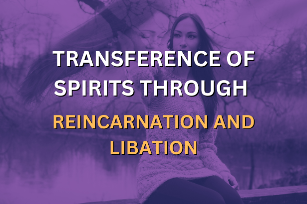 TRANSFERENCE OF SPIRITS THROUGH REINCARNATION AND LIBATION