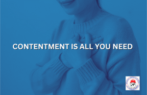 CONTENTMENT IS ALL YOU NEED