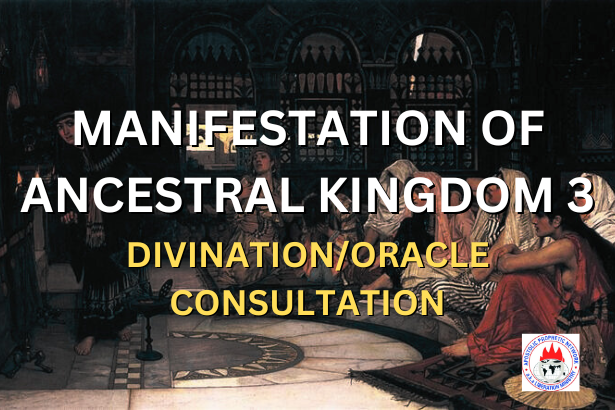 MANIFESTATION OF ANCESTRAL KINGDOM 3 - DIVINATION/ORACLE CONSULTATION