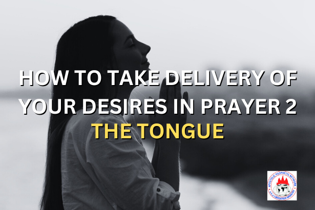 HOW TO TAKE DELIVERY OF YOUR DESIRES IN PRAYER 2 - THE TONGUE