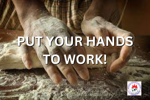 PUT YOUR HANDS TO WORK!