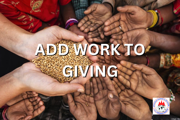 ADD WORK TO GIVING