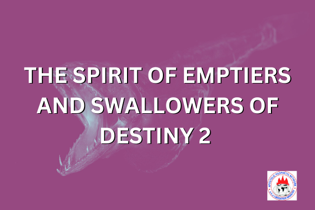 THE SPIRIT OF EMPTIERS AND SWALLOWERS OF DESTINY 2