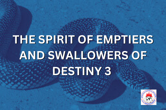 THE SPIRIT OF EMPTIERS AND SWALLOWERS OF DESTINY 3