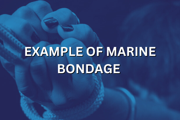 EXAMPLE OF MARINE BONDAGE