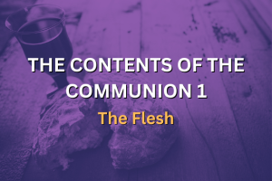 THE CONTENTS OF THE COMMUNION 1 - The Flesh