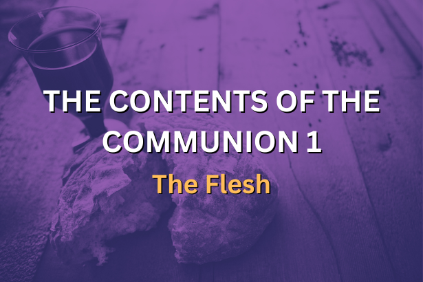 THE CONTENTS OF THE COMMUNION 1 - The Flesh - Apostolic Prophetic ...