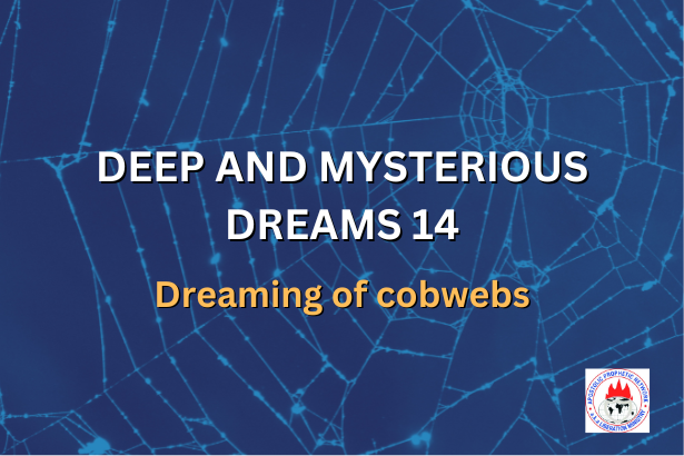 DEEP AND MYSTERIOUS DREAMS 14 - Dreaming of cobwebs