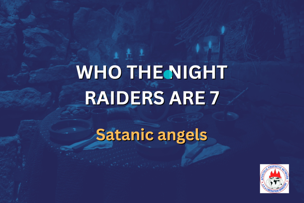 WHO THE NIGHT RAIDERS ARE 7 - Satanic angels