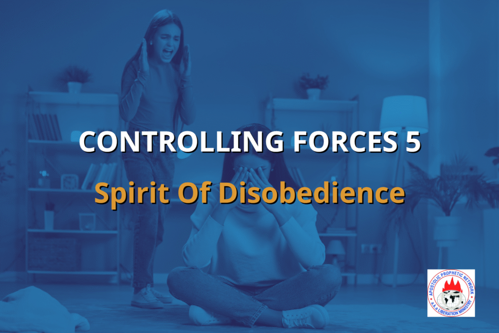 CONTROLLING FORCES 5 - Spirit Of Disobedience