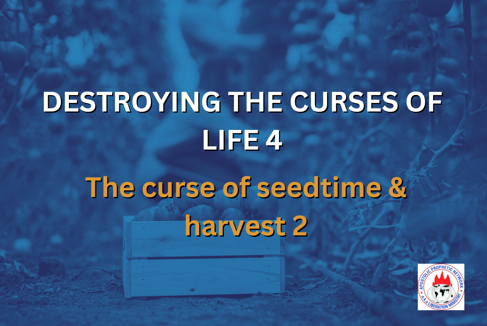 DESTROYING THE CURSES OF LIFE 4 - The curse of seedtime & harvest 2